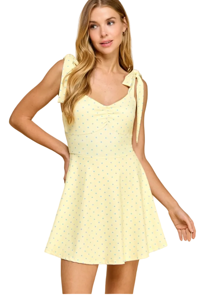 fit and flare dress polka dot Midsummer Flutter & in Midnight on the Dot, Size 2X or just a main character kind of day ROLFO- Small Polka Dot Fit