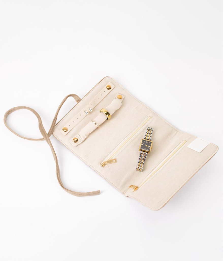 Emily Roll Up Jewelry Case in 3 Colors – NOLA BOO