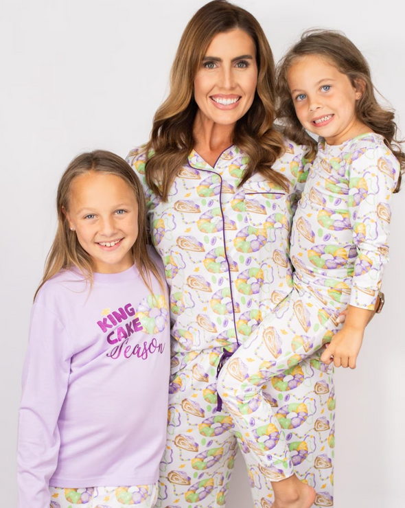 King Cake Love Sleep Shirt And Pants S-2XL (SOLD SEPARATELY)