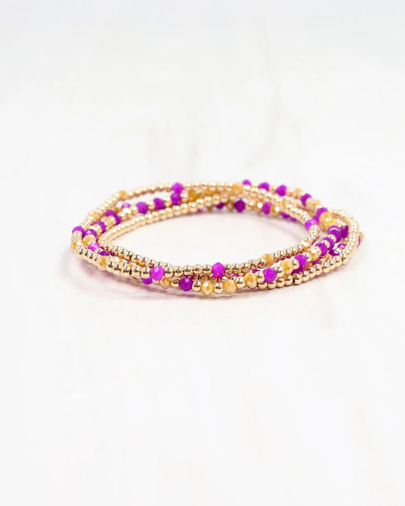 Lottie Beaded Bracelet Set in 2 Colors