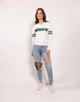 WAVE White Jersey Sweater (S-XXL)