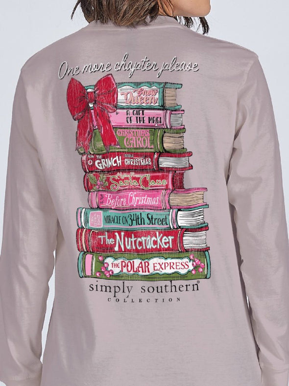 Adult Christmas Themed Books Unisex Long Sleeve (S-XXL)