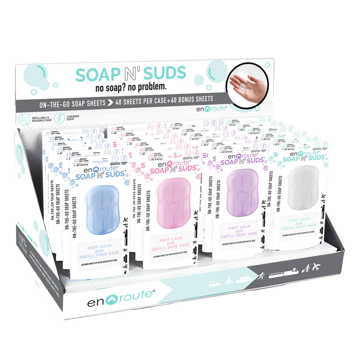 Soap 'n Suds On-The-Go Soap Sheets – NOLA BOO