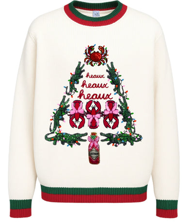 Cajun Christmas Tree Sweater (XS-2XL)