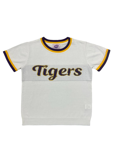 Tigers Short Sleeve Sweater