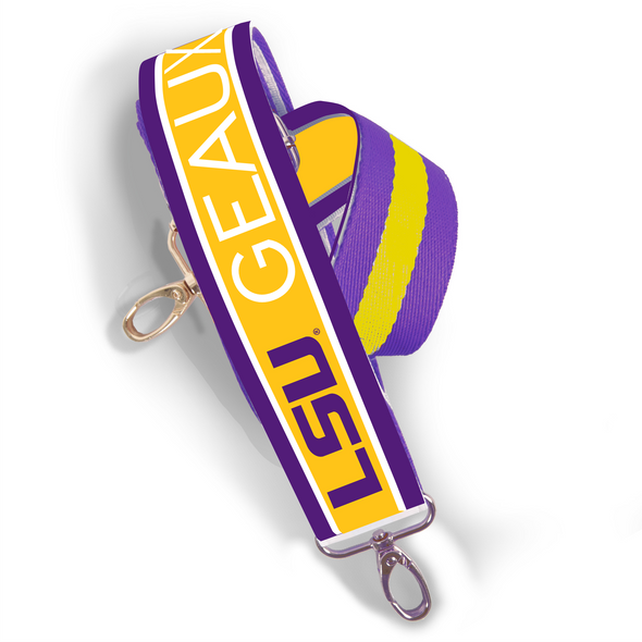 LSU Patterned Shoulder Strap