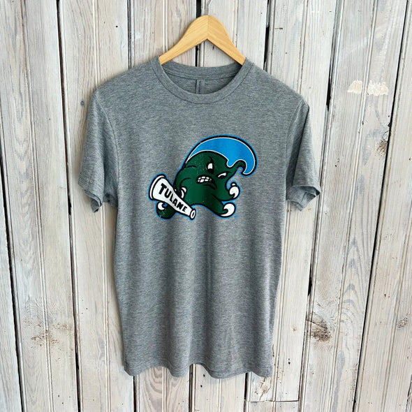 Tulane Angry Wave Unisex Tee (XS-XXXL)