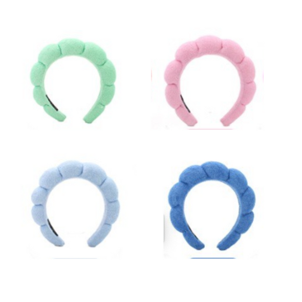 Towel Cloth Twist Hairband Sponge Spa Headband