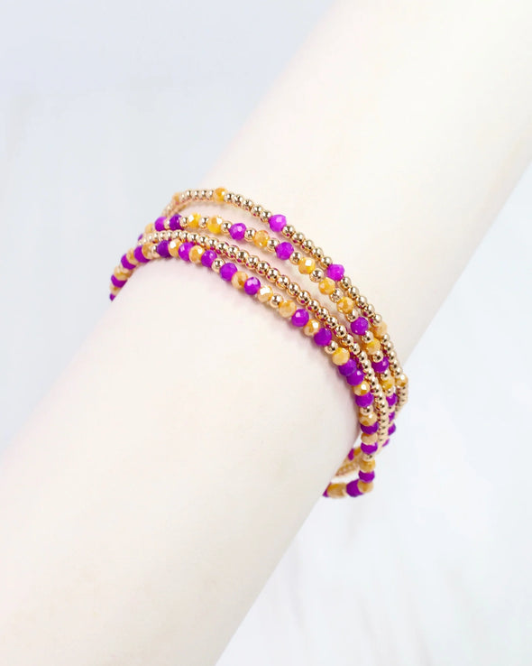 Lottie Beaded Bracelet Set in 2 Colors