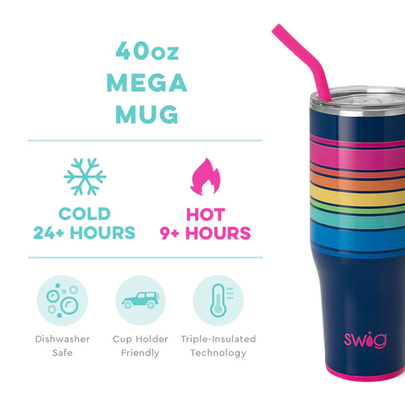 SWIG Electric Slide Mega Mug (40oz)