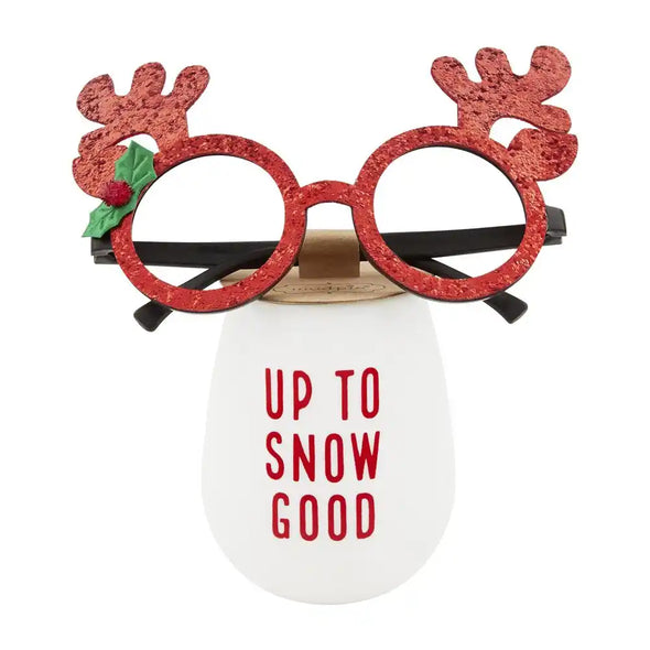 Christmas Silicone Wine Glasses
