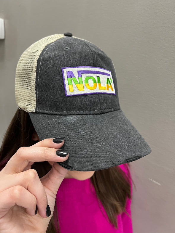 Mardi Gras NOLA Trucker Hat
