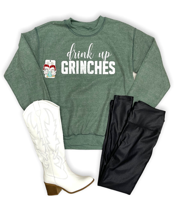 Drink Up Grinches Sweatshirt (S-XXXL)