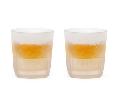 Whiskey Freeze Glasses Clear (set of 2)