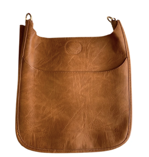 Ahdorned Mini Leather Vegan Messenger Bag