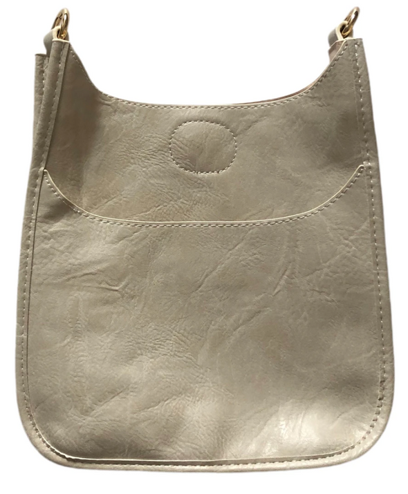 Ahdorned Mini Leather Vegan Messenger Bag