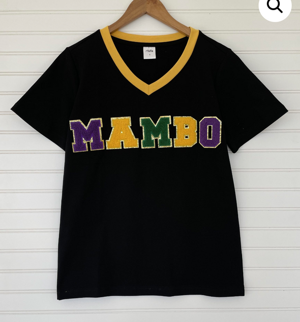 Mardi Gras Mambo Short Sleeve Shirt