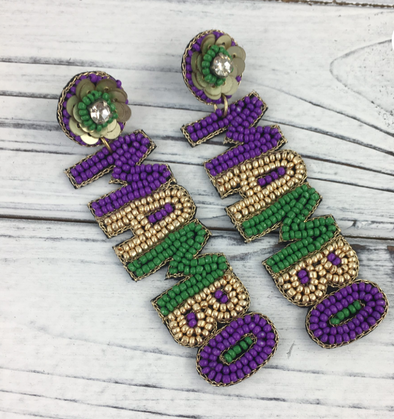 MG Beaded Mambo Earrings