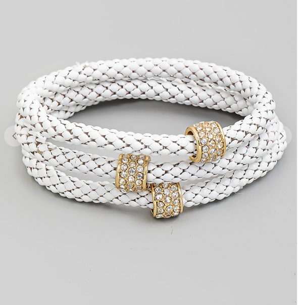Rope Bead Stackable Bracelet