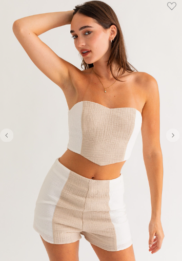 Contrast Tube Top