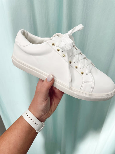 White Piper Sneakers