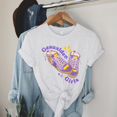 Geauxlden Girls Tigers Game Day Graphic Tee (S-XXXL)