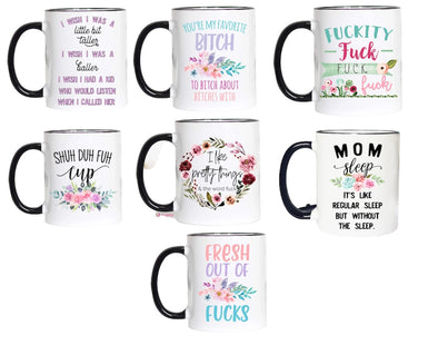 11oz Coffee Mugs with Sayings